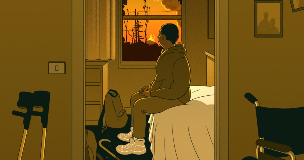 rewrite this title People with disabilities are disproportionately impacted by natural disasters, Census data shows