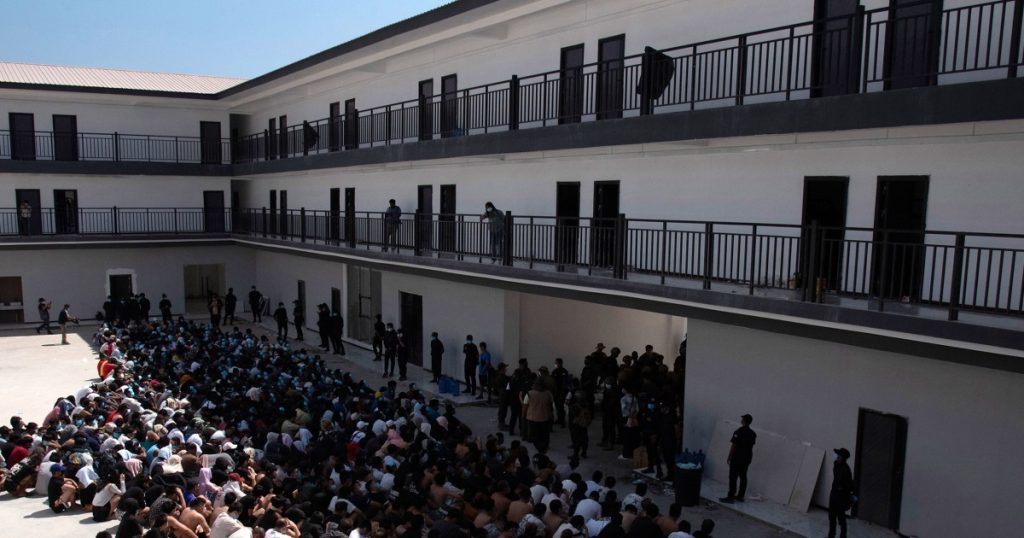 rewrite this title Over 7,000 workers from scam centers in Myanmar are awaiting repatriation after a regional crackdown