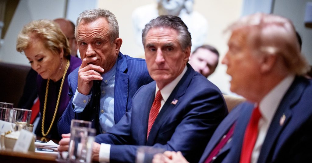 rewrite this title With RFK Jr. at his side, a measles outbreak could prove ‘politically perilous’ for Trump