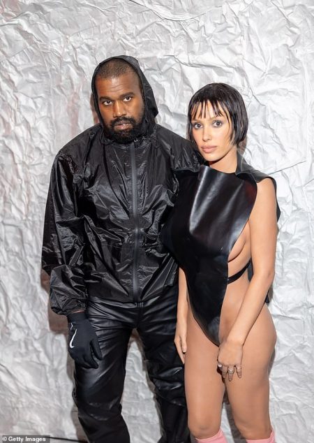 rewrite this title Kanye West shares NUDE snap of Bianca Censori as he gives major update on their $25m film