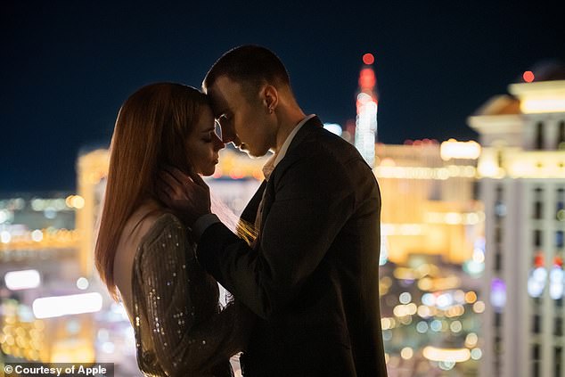 rewrite this title Anya Taylor-Joy shares an intimate embrace with Drew Starkey in first look at their gritty new drama Lucky