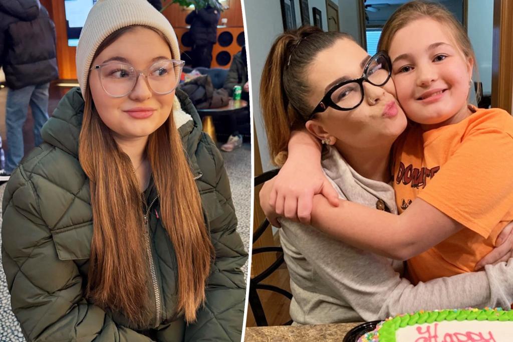 rewrite this title
‘Teen Mom’ star Amber Portwood’s daughter, Leah, starts therapy to address ‘abandonment issues’ with her mom