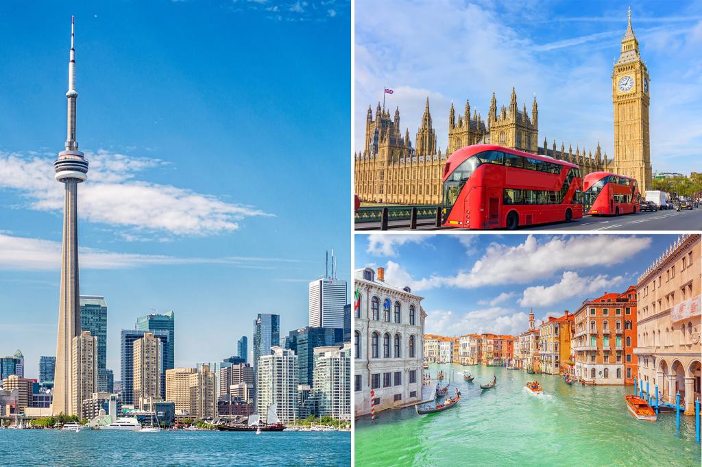 rewrite this title Here are the top 10 countries Americans want to leave the US for