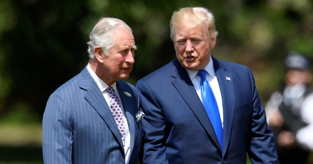 rewrite this title King Charles III Invites Donald Trump to U.K. for ‘Unprecedented’ Second State Visit