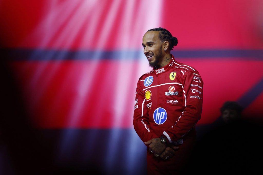 rewrite this title Why Lewis Hamilton feels revitalized at Ferrari: ‘I’m exactly where I’m supposed to be’