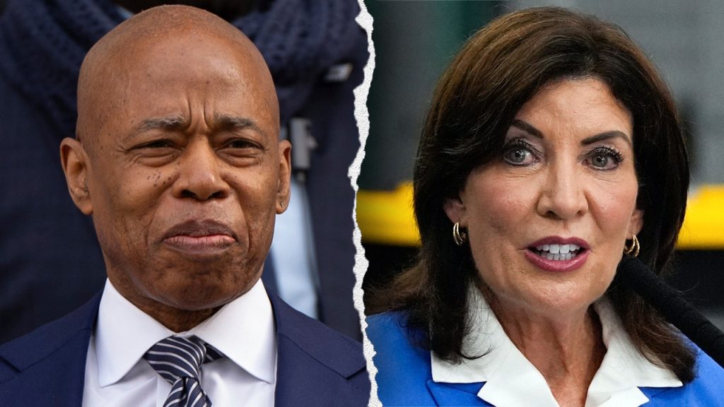rewrite this title NY Gov Hochul to ramp up oversight of NYC Mayor Adams amid pressure to remove him