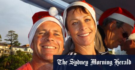 rewrite this title Paul Barning missing after falling overboard during fishing competition