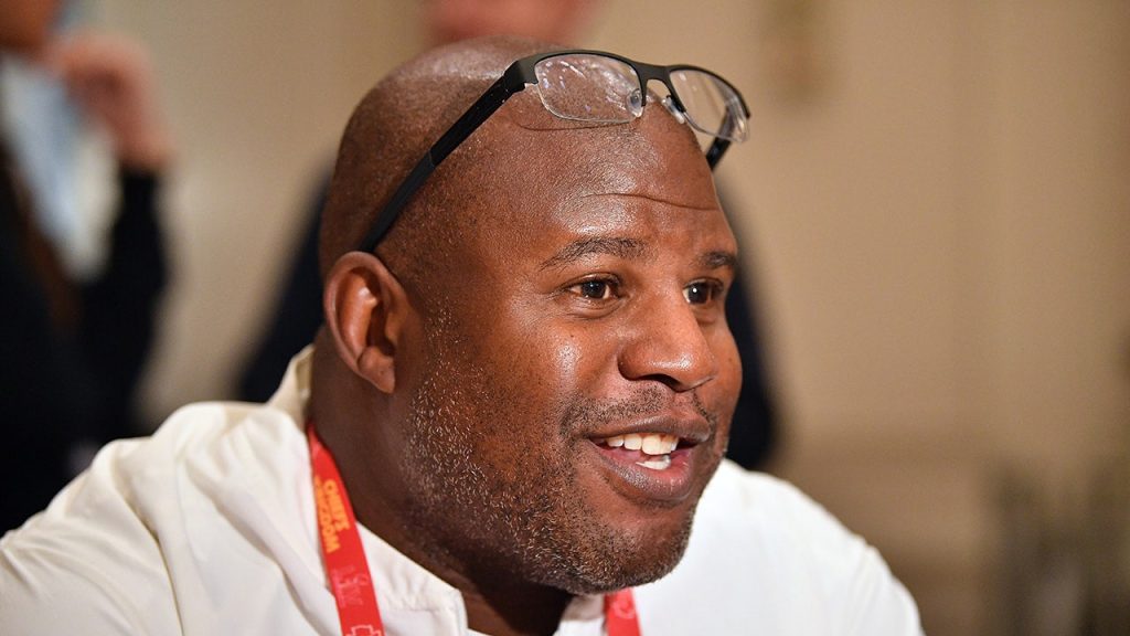 rewrite this title Former Chiefs assistant coach Eric Bieniemy returns to NFL after one season at UCLA: report