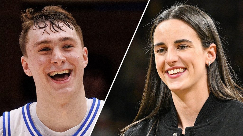 rewrite this title Cooper Flagg’s popularity in men’s basketball could compare to Caitlin Clark’s in women’s, college coach says