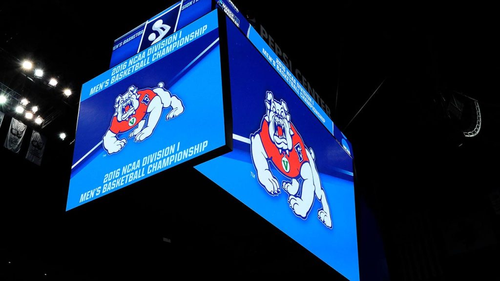rewrite this title Fresno State men's basketball players allegedly placed sports bets on games they played in: report