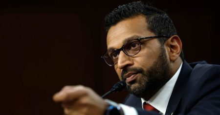 rewrite this title Senate confirms Kash Patel as FBI director in 51-49 vote