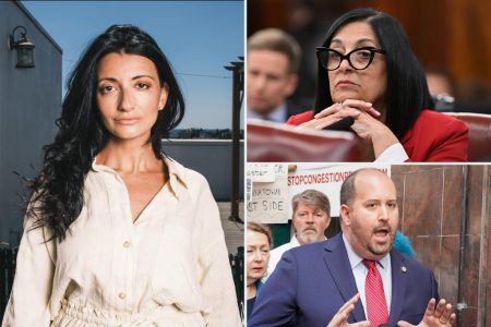 rewrite this title NYC GOP leadership fight takes twist after plea to Democratic leader to step in — and now someone else will be in charge