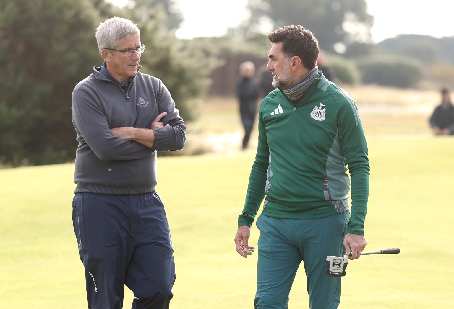 rewrite this title Golf Insider Has PGA Tour, PIF in Agreement, DOJ Given 4 Options