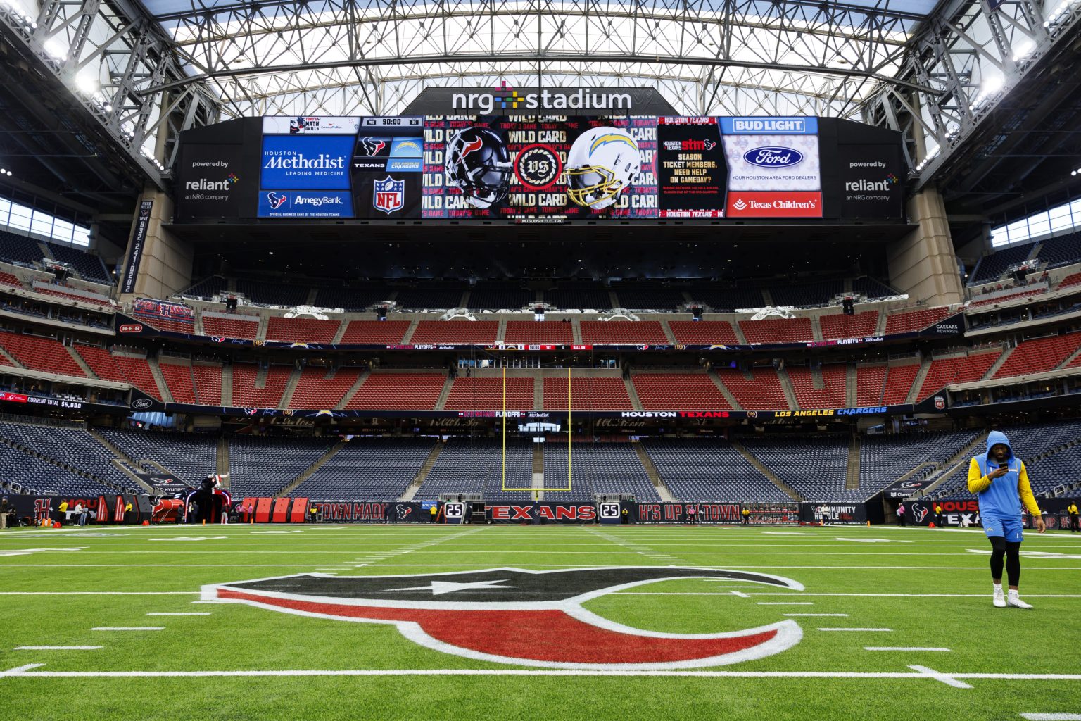 rewrite this title Texans Considering Relocation Due to Massive Stadium Renovation Hurdle