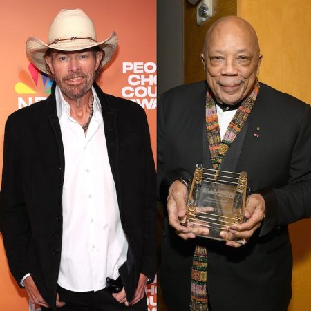 rewrite this title Grammys In Memoriam: How Toby Keith, Quincy Jones & More Were Honored