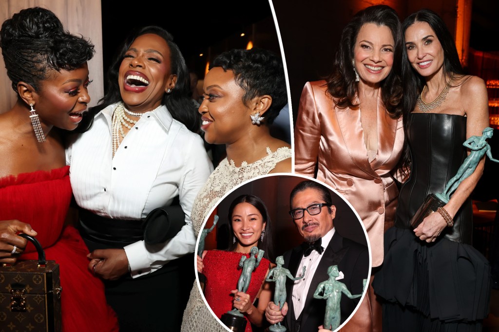 rewrite this title
SAG Awards 2025 Afterparty: See the stars celebrate the night away