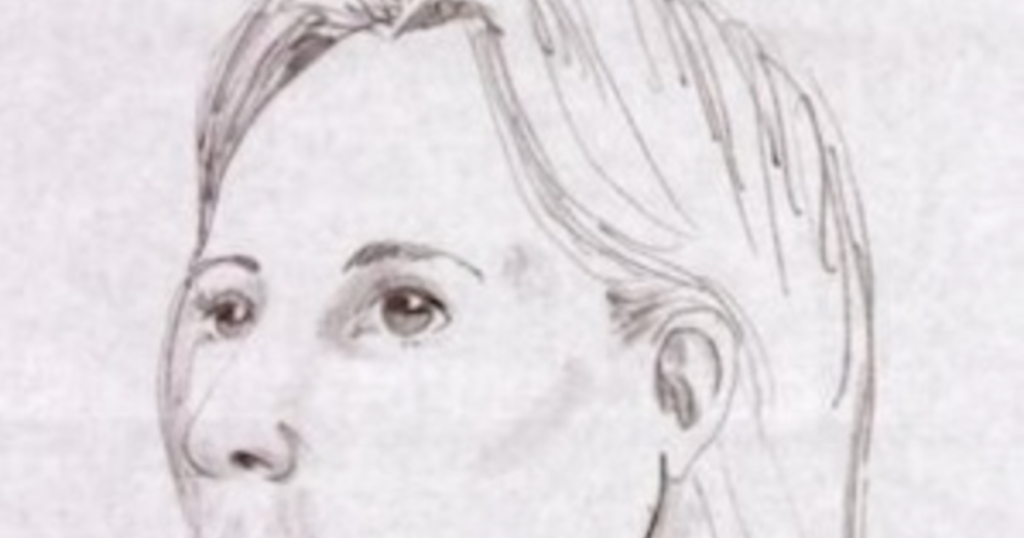 rewrite this title “Jeweled Mom” murder victim identified 43 years after body found by real estate agent