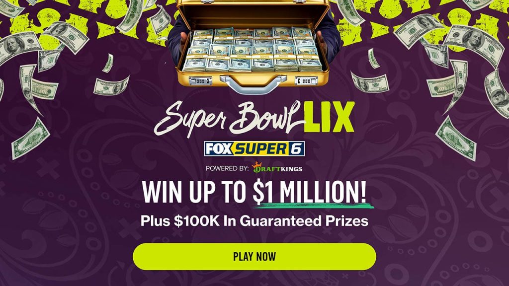 rewrite this title FOX Super 6 Super Bowl LIX gives NFL fans shot at $1 million