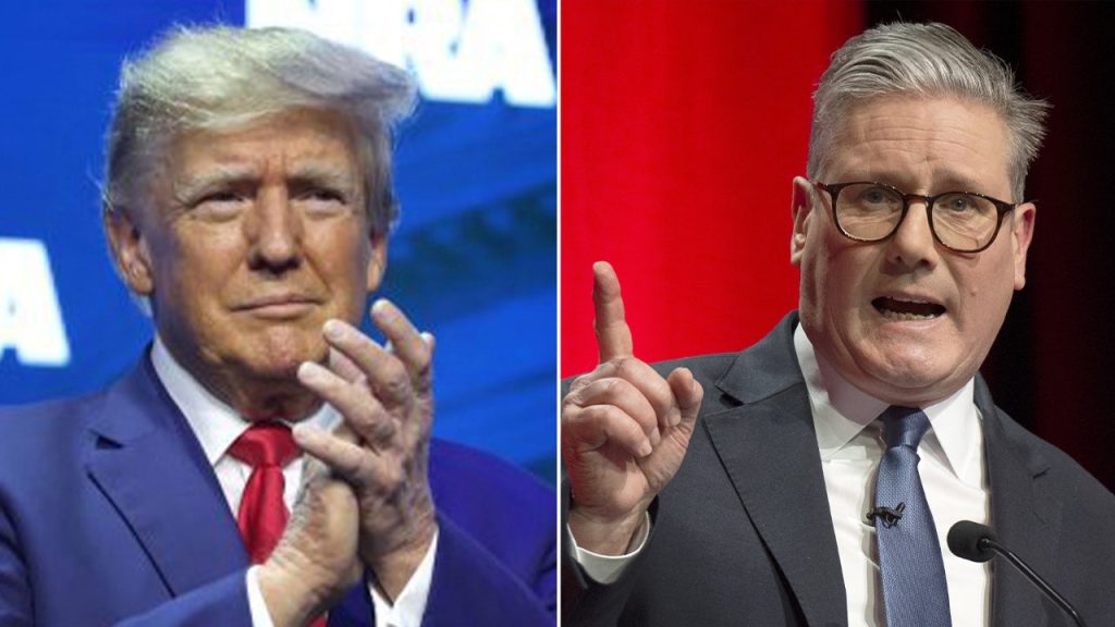 rewrite this title UK’s Starmer juggles trouble at home as he walks geopolitical tightrope with Trump