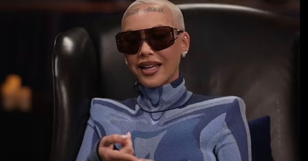 rewrite this title Amber Rose shares verdict on Kanye West’s naked stunt with wife Bianca Censori