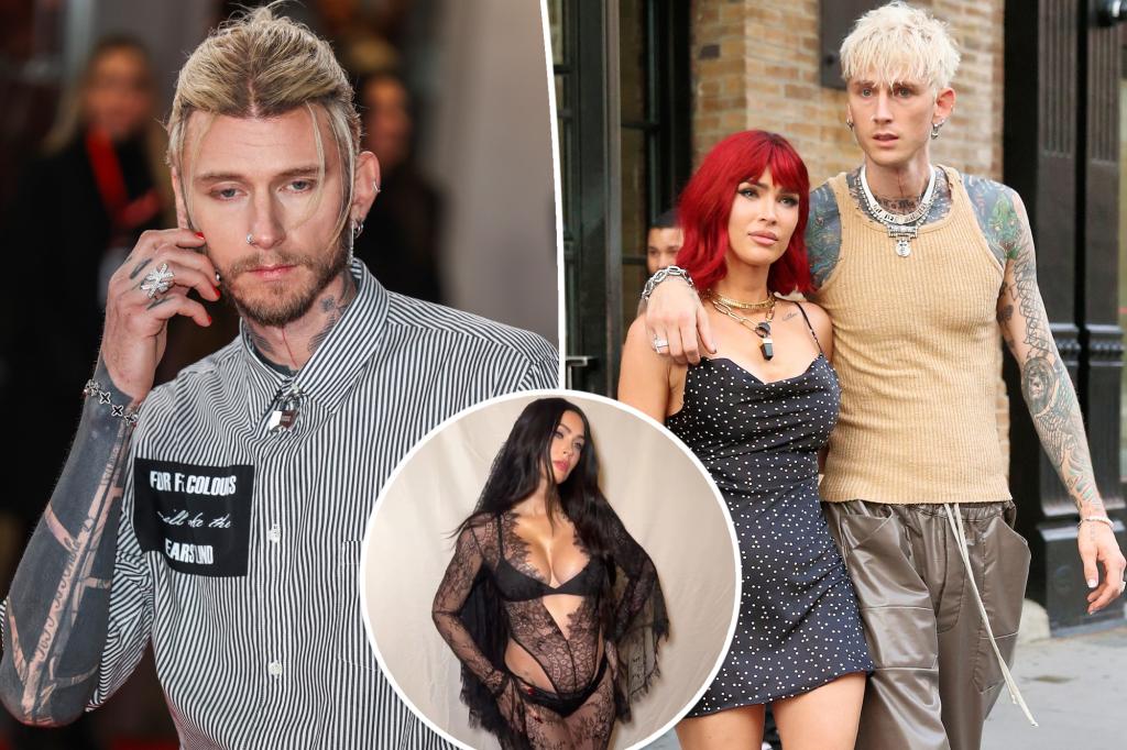 rewrite this title
Machine Gun Kelly says birth of baby with ex Megan Fox will be ‘bittersweet’