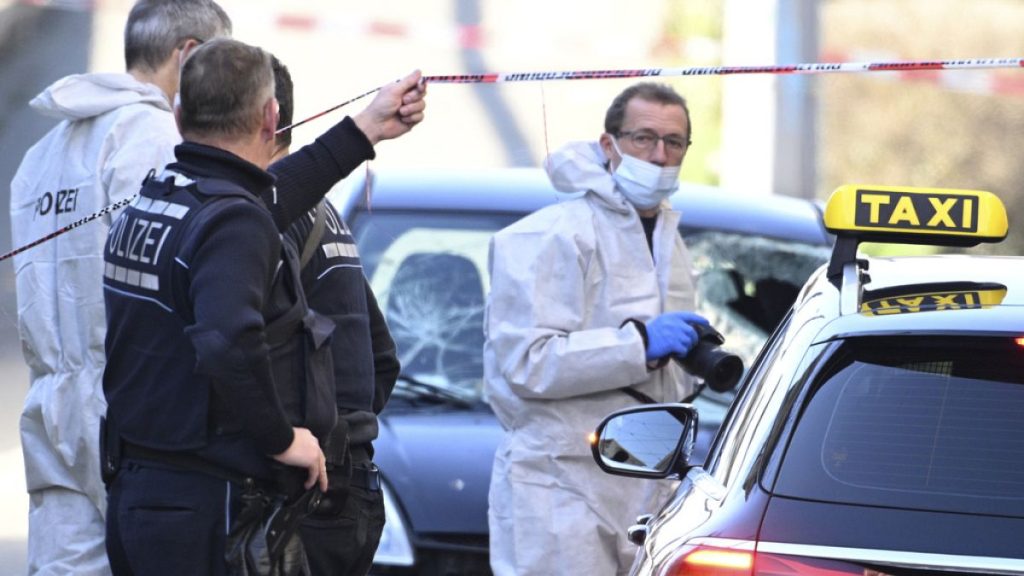 rewrite this title 'No political background' assumed at this stage in Mannheim car attack