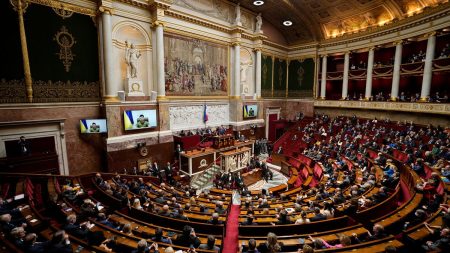 rewrite this title French lawmakers divided on Ukraine and European defence