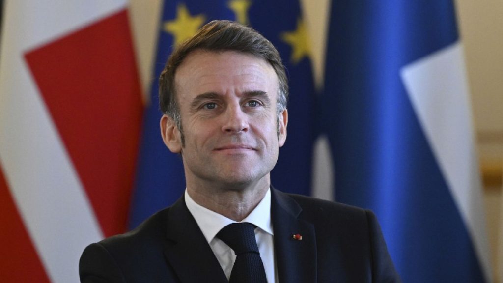 rewrite this title Macron: 'Russia is a threat to France and to Europe'