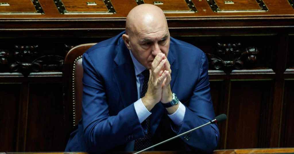 rewrite this title in english Crosetto: “Ho la polmonite”. Annullate le visite alla Brigata Sassari e a nave Vespucci