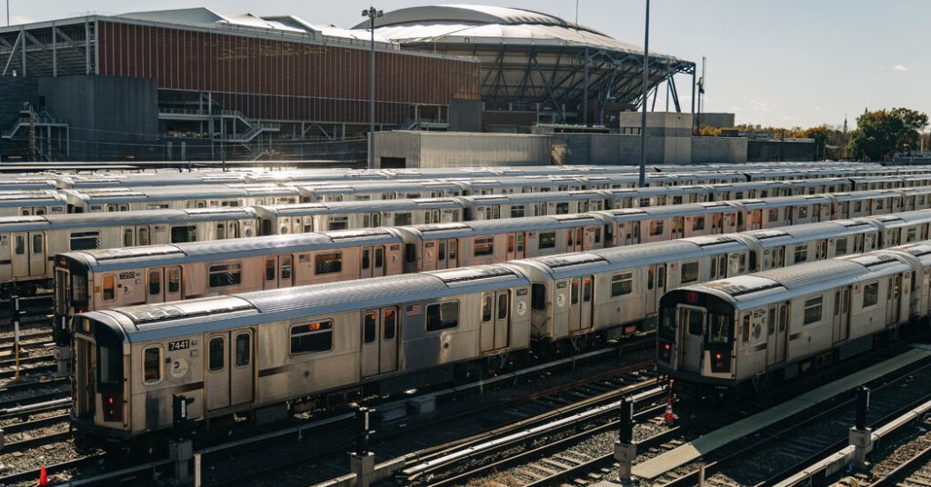 rewrite this title Trump Official Threatens to Withhold M.T.A. Funding Over Safety Data