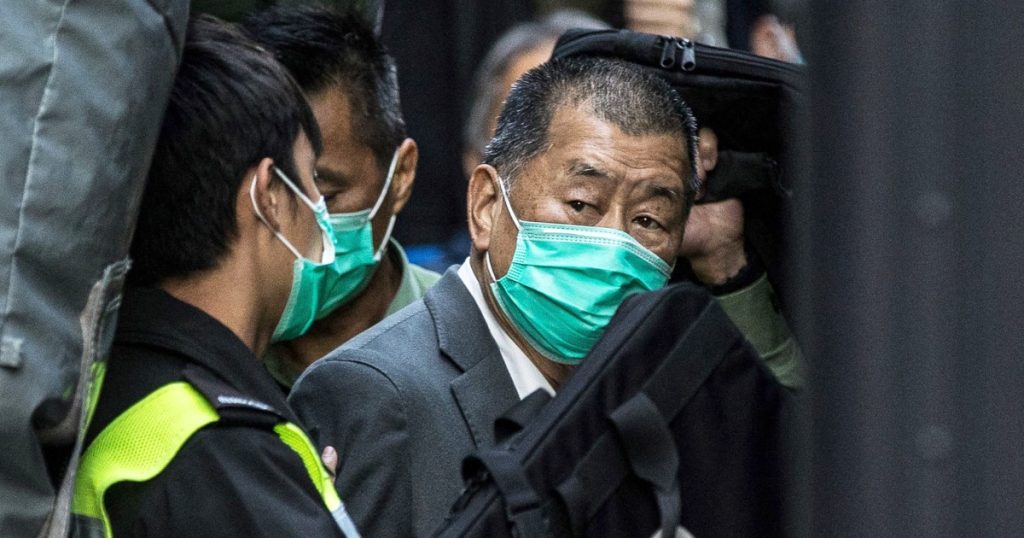 rewrite this title Hong Kong democrat Jimmy Lai finishes testifying in national security trial