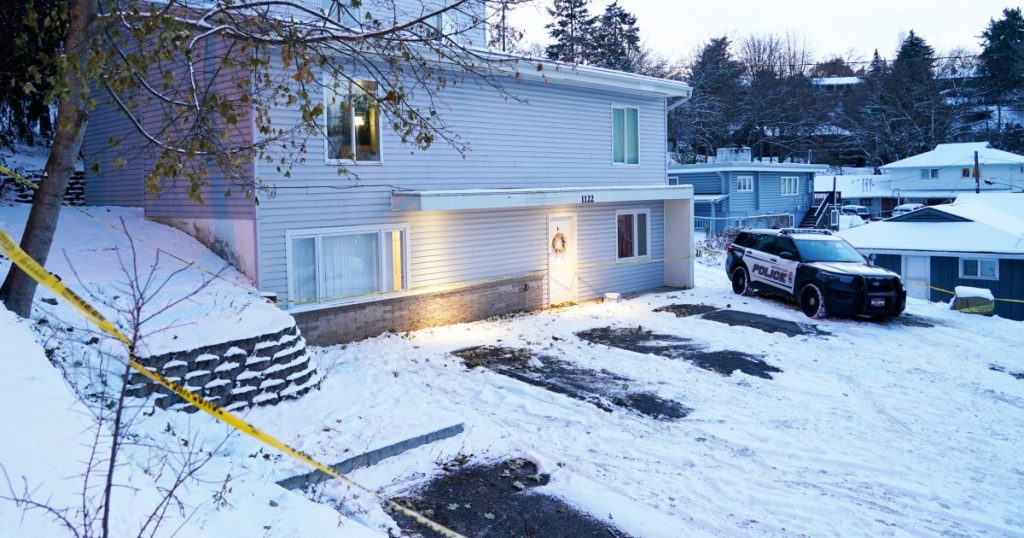 rewrite this title 911 audio reveals confusion and panic after 4 Idaho college students killed