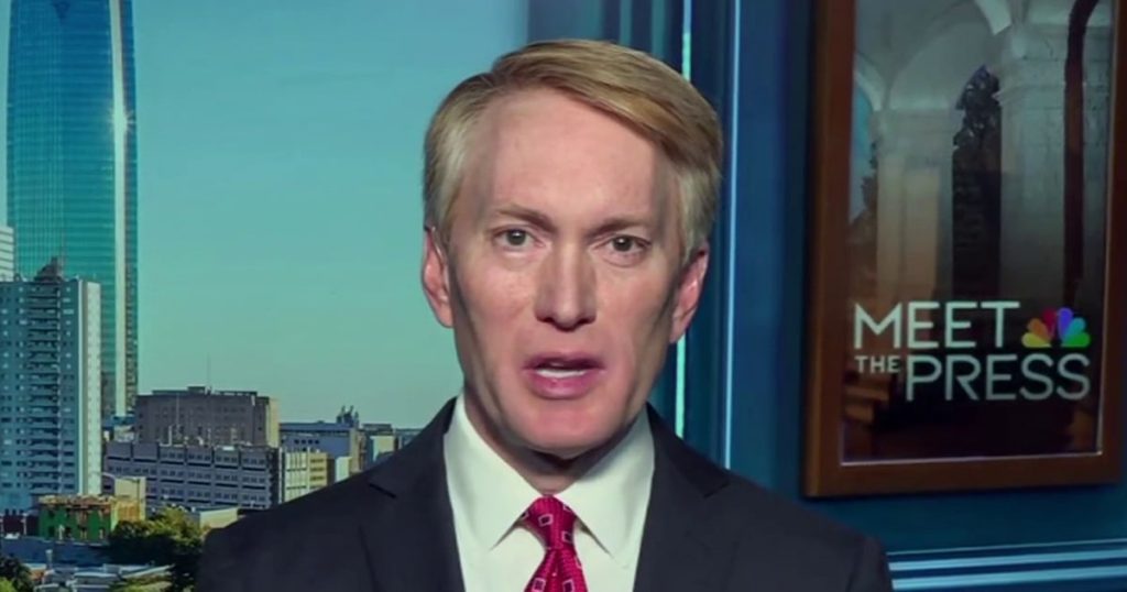 rewrite this title GOP Sen. James Lankford defends Zelenskyy as Trump officials question his leadership