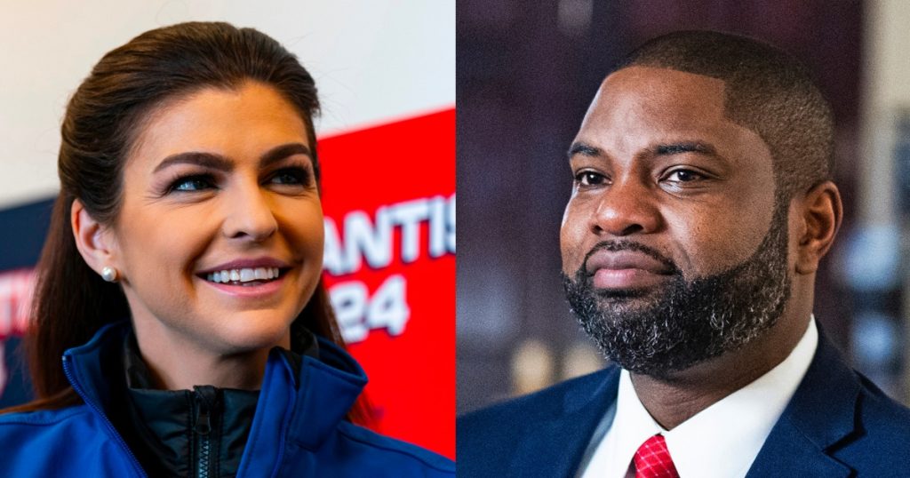 rewrite this title The fight to replace Ron DeSantis in Florida is on, marked by jockeying with Trump