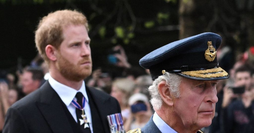rewrite this title King Charles’ heartwarming response when asked to ‘bring Prince Harry back’