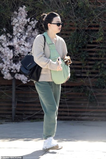 rewrite this title Mikey Madison looks tense as Demi Moore’s loss overshadows her Oscars glory