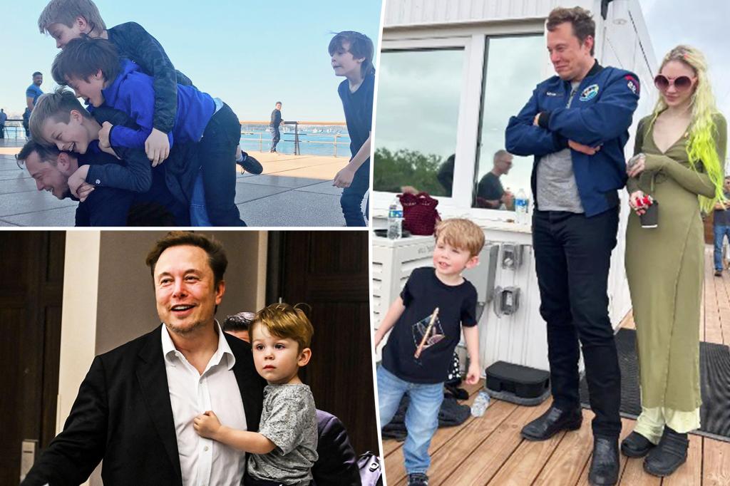 rewrite this title
Who are Elon Musk’s kids? His 14 children’s names, ages and mothers