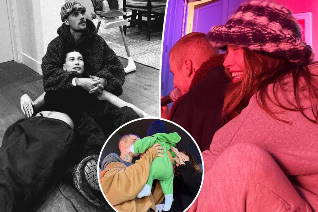 rewrite this title
Inside Justin Bieber’s 31st birthday celebration with wife Hailey, son Jack after singer slams drug use speculation