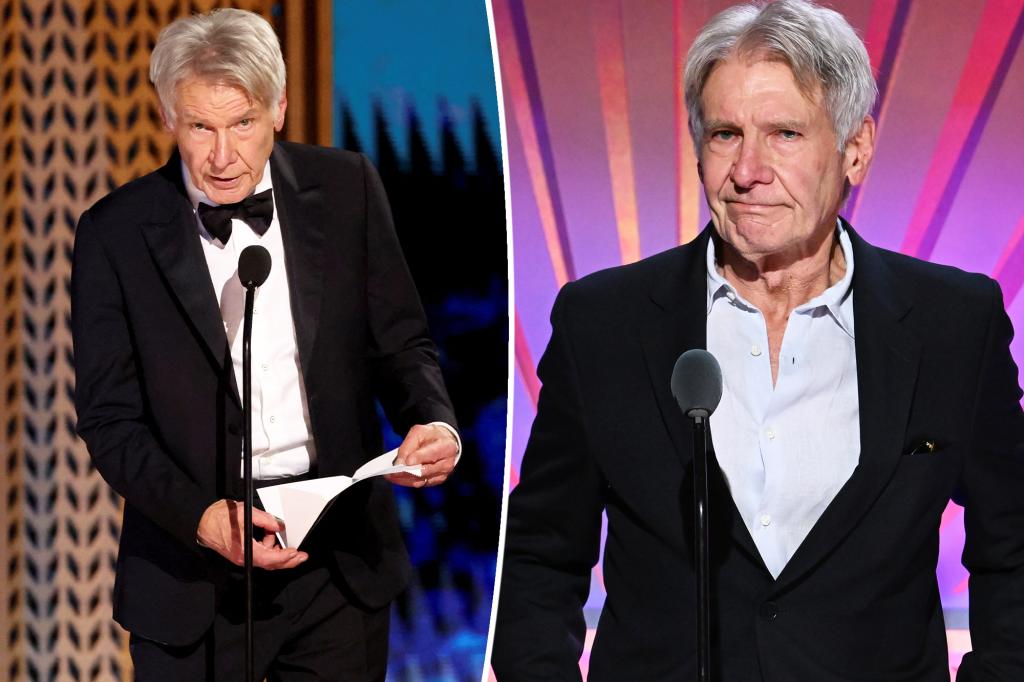 rewrite this title
Harrison Ford diagnosed with shingles, steps down as presenter at 2025 Oscars: report