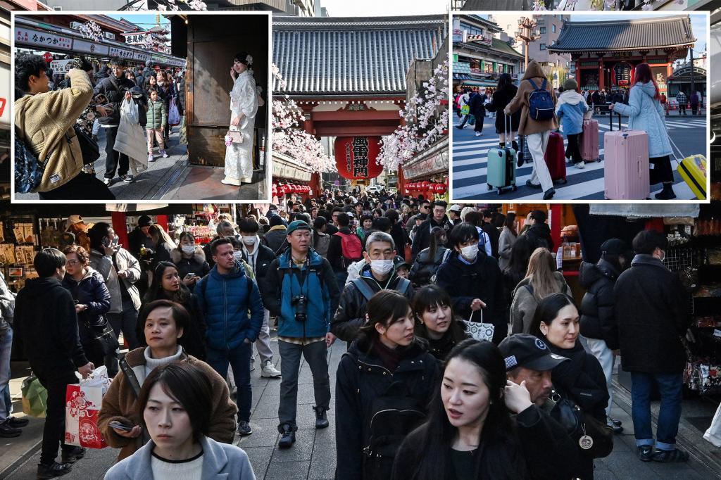 rewrite this title Popular travel destination breaks annual tourism record, sets new goal of 60M visitors