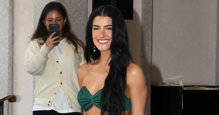 rewrite this title Charli D’Amelio Proves Bolder Is Better in Skin-Baring Outfit and Statement Belt