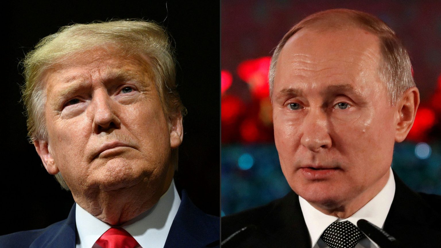 rewrite this title Trump says he will be speaking with Russian President Vladimir Putin on Tuesday