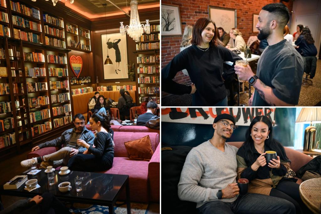 rewrite this title Coffeehouses are the hot, new first-date spot because guys say it’s ‘less of a commitment’: ‘They’re very low stakes’