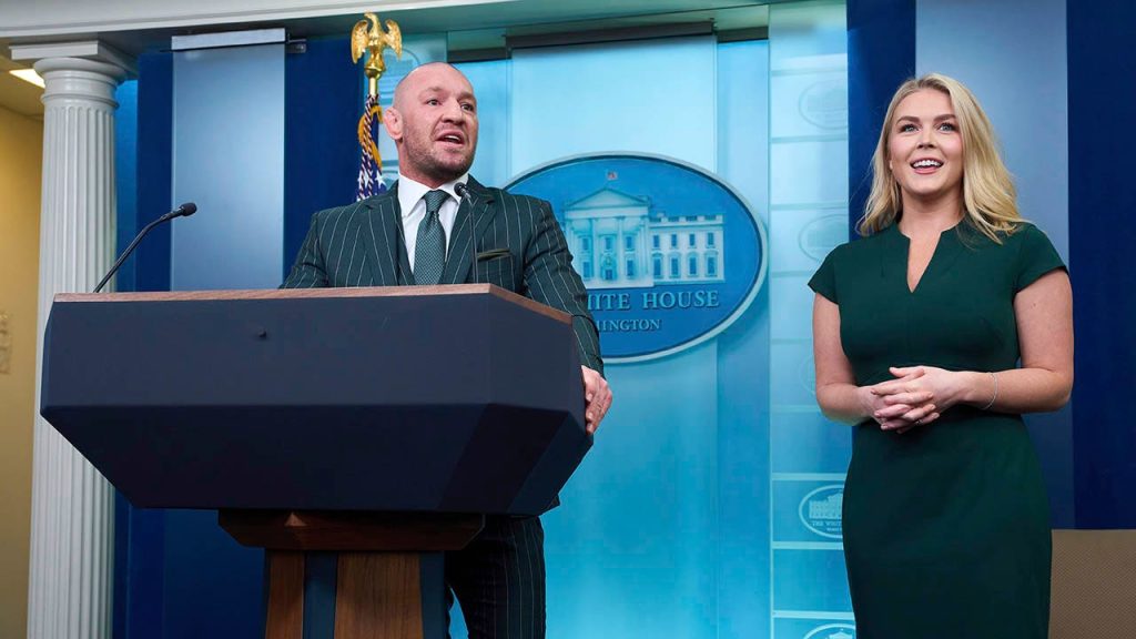 rewrite this title UFC star Conor McGregor critical of Irish government ahead of President Trump meeting: 'Zero accountability'