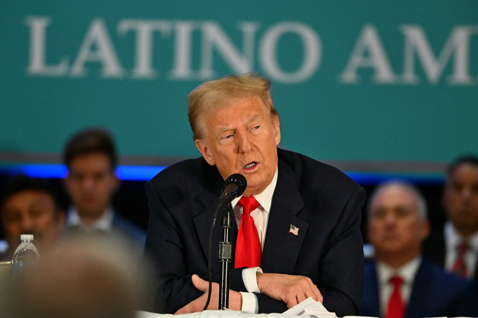 rewrite this title Donald Trump Approval Rating With Hispanics Is Highest Since Taking Office