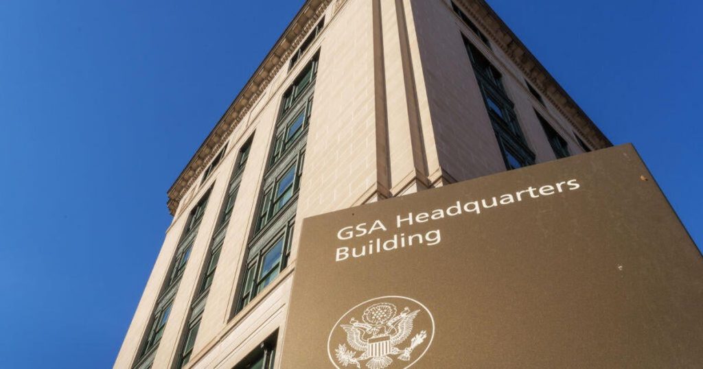 rewrite this title General Services Administration shutters its technology unit