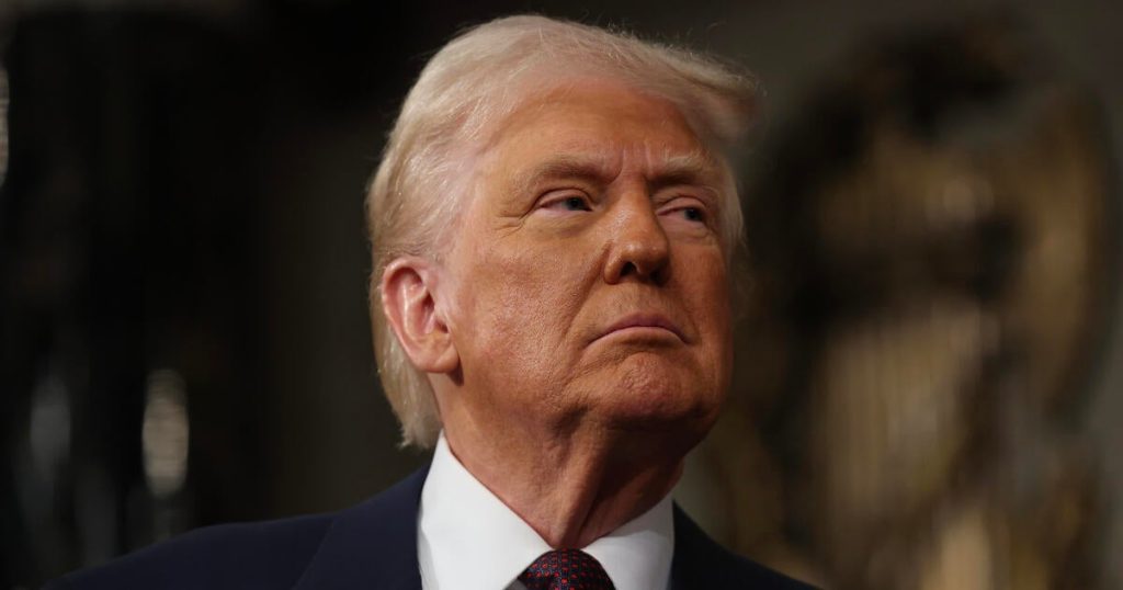 rewrite this title Trump says he’s considering Russia sanctions and tariffs until ceasefire is reached with Ukraine