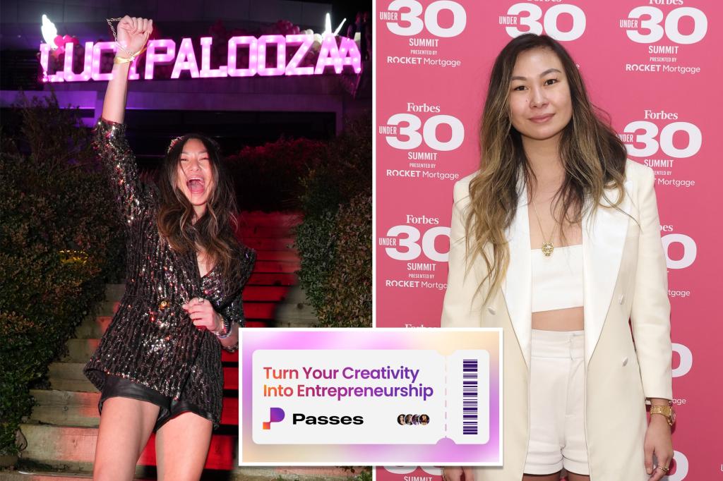 rewrite this title Influencer Lucy Guo sued for allegedly allowing child porn on her social media platform billed as OnlyFans ‘minus the nudity’