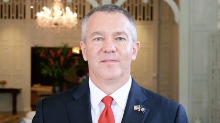 rewrite this title Trump picks Michael George DeSombre to represent US in East Asia and Pacific