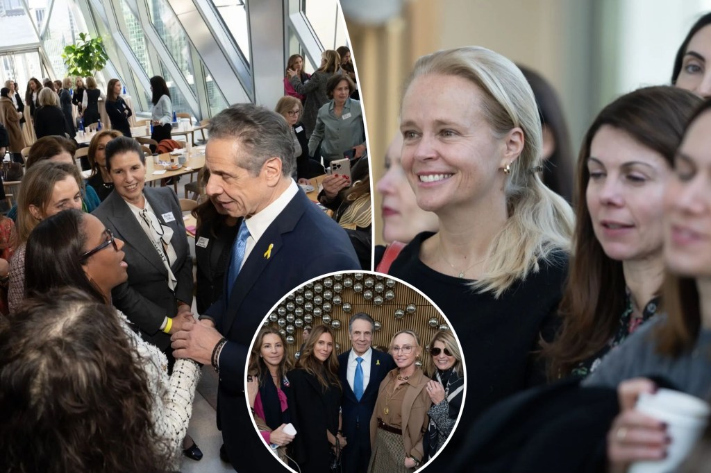 rewrite this title
Andrew Cuomo gets support from more than 250 NYC ‘power women’ at breakfast fundraiser